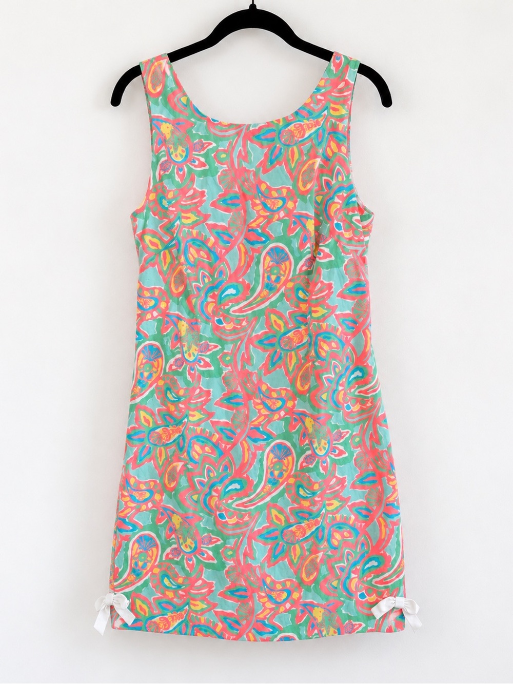 Lilly Pulitzer Mint Multicolor Floral Paisley Mini Dress